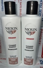 Champú Limpiador Nioxin System 3 Cabello Fino Normal a Fino 10.1oz **PAQUETE DE 2** NUEVO