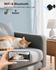 1080P HD Indoor Camera for Indoor Security with App Control Motion Detection US