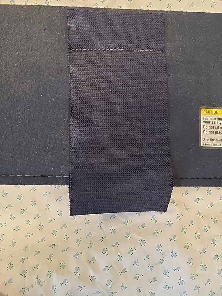 1995-1999 Silverado Sierra C1500 K1500 Sun Visors Sunvisors Blue - Image 2 of 4