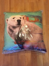 LOUISE McNAUGHT LIMITED EDITION CUSHION DFACE BANKSY DOLK EELUS SHEPARD FAIREY