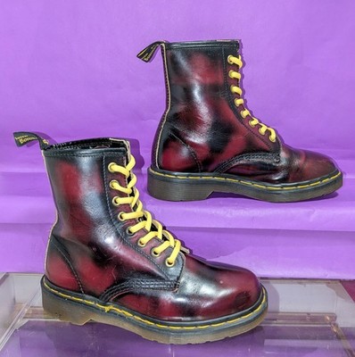 Vintage Dr Martens 1460 8-Eye Boots Made in England US 6 | eBay