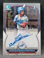 2023 Bowman Chrome Prospect Autographs Mairoshendrick Martinus #CPA-MMA