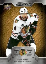 2023-24 Upper Deck Engrained Oak Seth Jones /349 Chicago Blackhawks #20