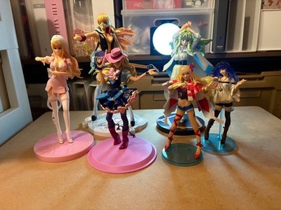 Macross Frontier Sheryl Nome Figur 6er Set Authentic Collectible Anime Figures