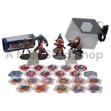 Disney Infinity 2.0 Marvel Super Heroes Figures, Crystals, Power Discs  Portal
