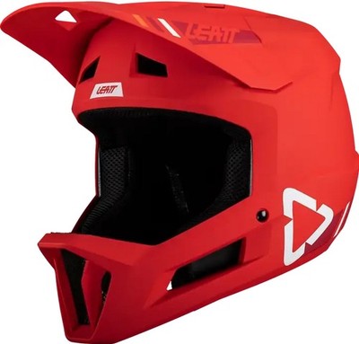 Leatt 1.0 V24 Gravity MTB Mountain Bike Helmet Red SM