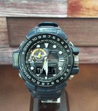 Casio G-Shock GWN-1000NV-2AJF Solar Radio Diver Watch Used