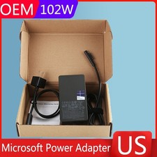 Genuine OEM Microsoft 102W AC Adapter 1798 for Surface Book 2 Pro 3/4/5/6 NEW