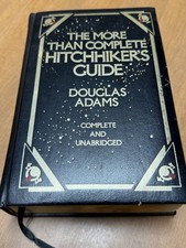 Douglas Adams The More Than Complete Hitchhikers Guide Omnibus Longmeadow 1987