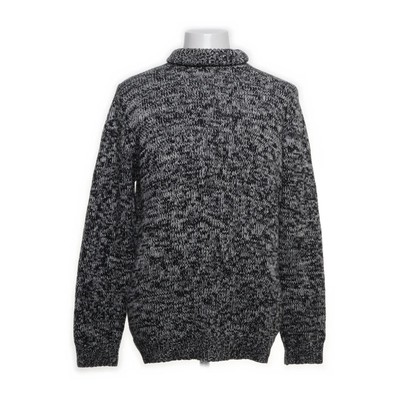 Denim by Hampton Republic 27, Rollkragenpullover, Größe: L, Weiß/Schwarz #yJA