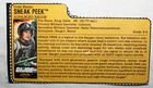1988 G.I. JOE NIGHT FORCE SNEAK PEEK File Card Only