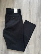 M&S MENS DARK GREY SLIM FIT STRETCH CHINOS TROUSERS Waist 34” Leg 31” BNwt