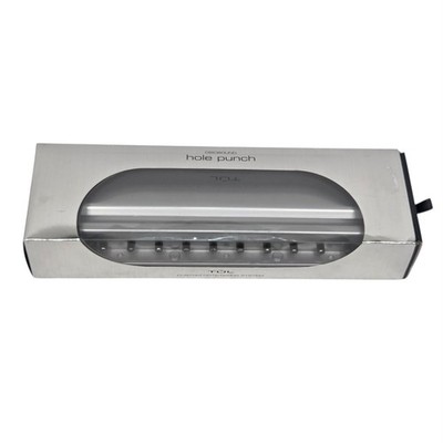 TUL Discbound 12-Hole Punch Custom Note-Taking System Silver w/ Box Complete