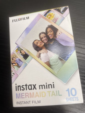 Fujifilm Instax Mini Mermaid Tail Instant Color Film Pack, 10 Photos