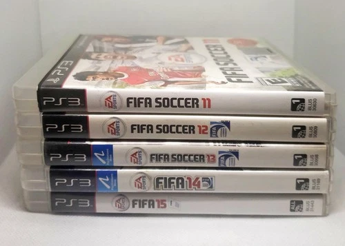 Fifa Soccer 11 - 15 PS3 Game Lot Bundle All Working 3 CIB Fast Tracked Shipping