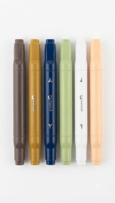 STABILO BOSS ORIGINAL Pastel Highlighters 6 Pack Chisel Tip Marker Set
