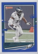 2020 Panini Donruss Press Proof Blue Jason Peters #209 07m4