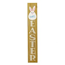 43 in. Easter Bunny Sign Porch Decoration