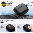 For Airpods Pro 3 Case (2025),Soft Silicone Protective Cover Compatible with App