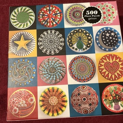 Galison  Cakes 500 Piece Puzzle,Open Box Sealed