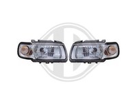 Designsatz Scheinwerfer Klarglas/Chrom FüR Polo 1995-1998