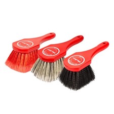 Universal 3-Piece Interior  Exterior Detailing Brush Kit   Ideal for Wheels,...
