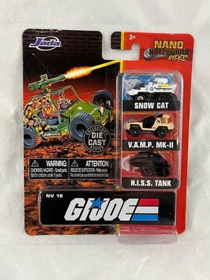 Jada Nano Hollywood Rides: G.I. Joe Collector's Die-cast Series Brand NEW