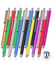 Stylus 15 PCS , Stylus for Touchscreen, Universal Fiber Tip, Pen Clip
