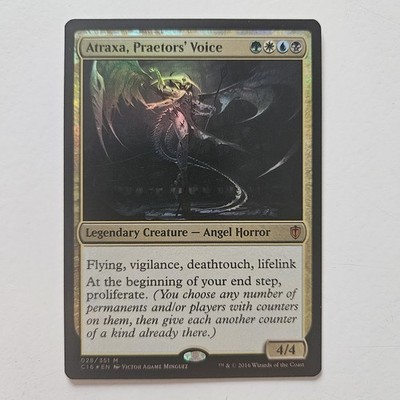 1x LP Foil Atraxa, Praetors' Voice C16 2016 Magic Gathering MtG