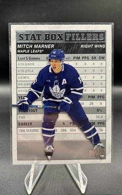 2023-24 Upper Deck Series 1 Stat Box Fillers - Mitch Marner #SB-7