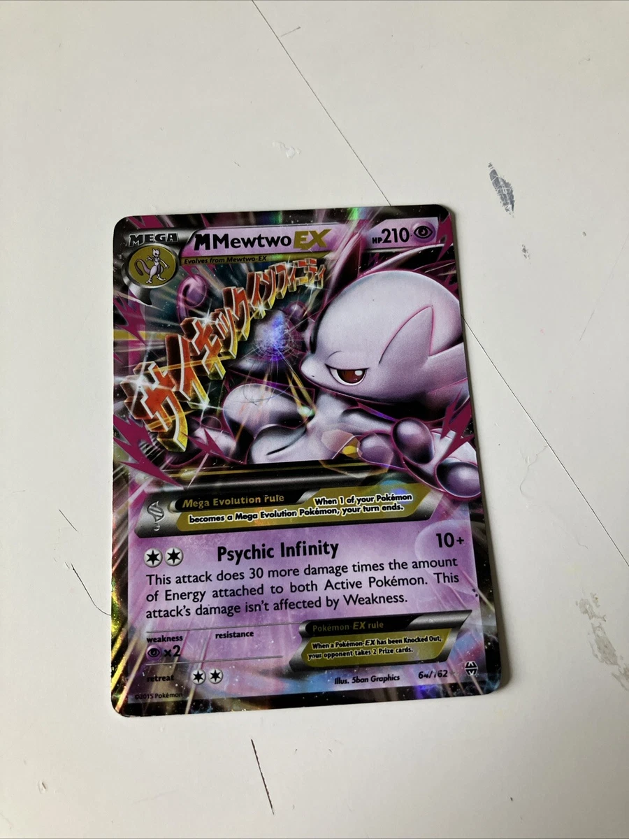 M Mewtwo Ex 064/162 Jumbo Cards for sale