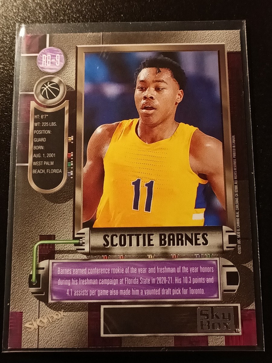 Scottie Barnes RC auto /50シリ Scottie Barnes RC auto /50シリ
