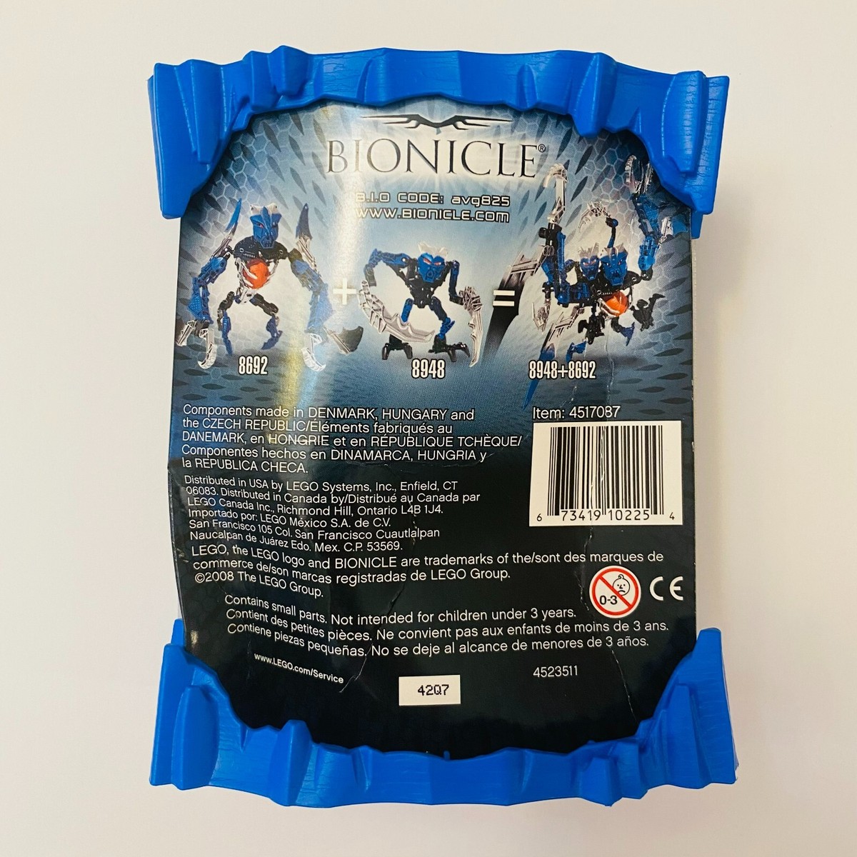 LEGO BIONICLE 8948 - GAVALA - NEW IN BOX FACTORY SEALED