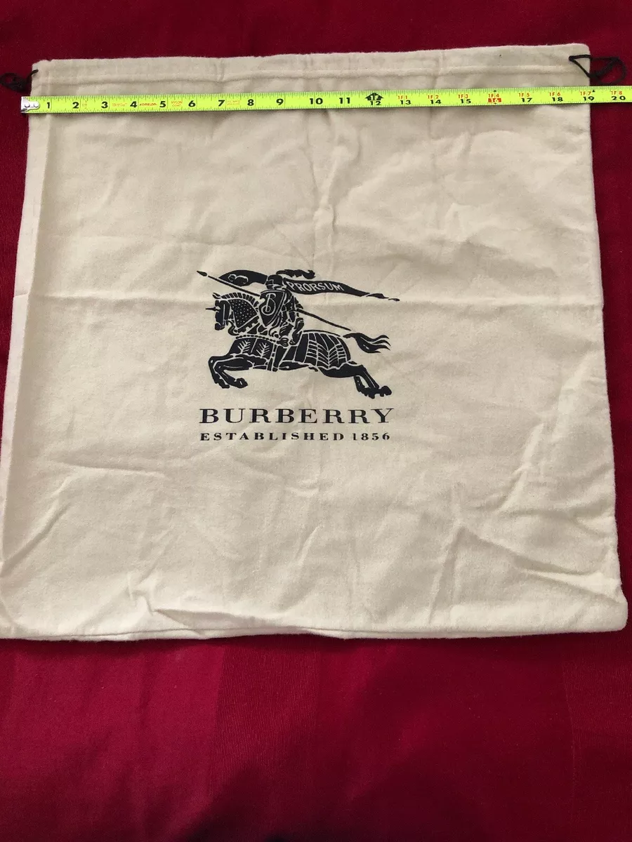 Authentic Super Soft Burberry Dust Bag | eBay
