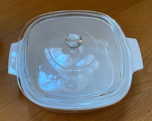 Corning ROSEMARIE 2 qt Square Covered Casserole - Picture 3 of 8