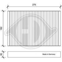 Diederichs Innenraumfilter Pollenfilter FüR Nissan Maxima/Maxima QX IV A32
