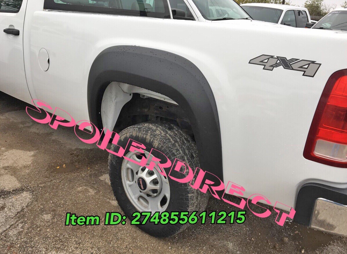 FACTORY STYLE FENDER FLARES FOR 20072013 GMC SIERRA 1500 / 0714