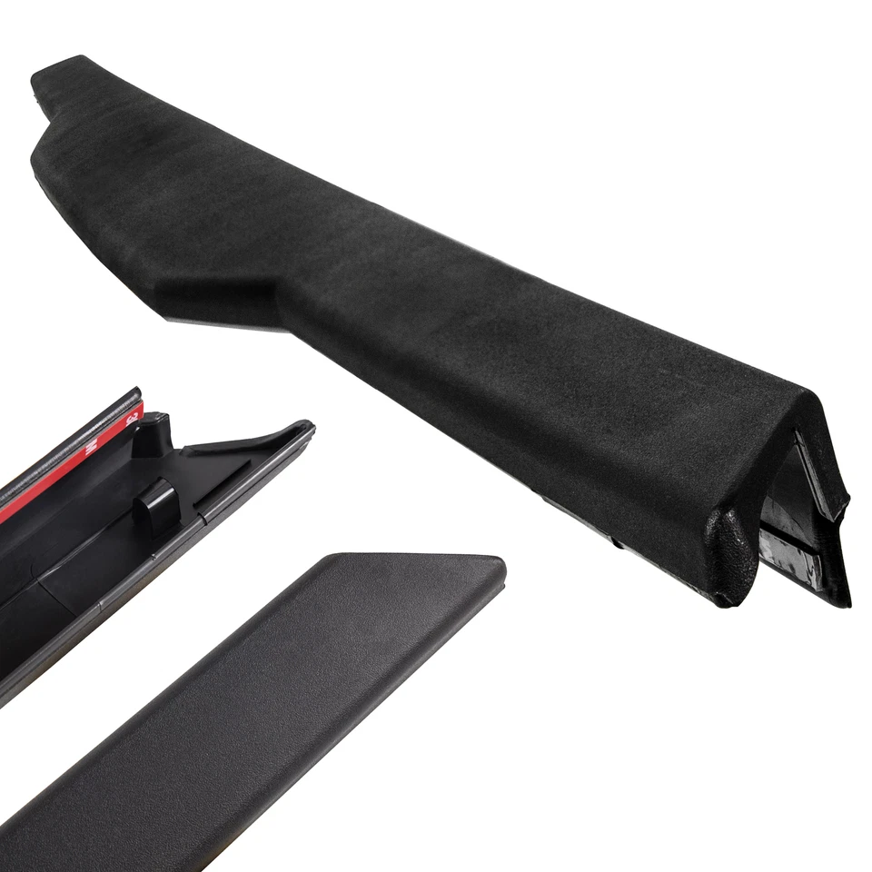 Cubierta protectora superior alerón tapa puerta trasera texturizada negra para Nissan Titan 2004-12 Foto 4 de 4