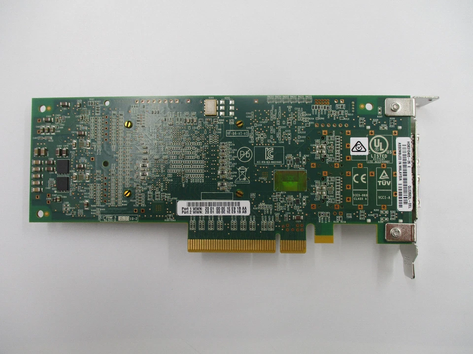 Dell QLE2662L 16Gbps SFP+ Dual Port Low Profile HBA Card Dell P/N: 03PCN3 Tested - Image 3 of 4