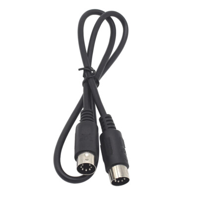 For Hosa 7-Pin DIN Phantom MIDI Cable Right Angle ADA MP1 Bose L1 Rocktron