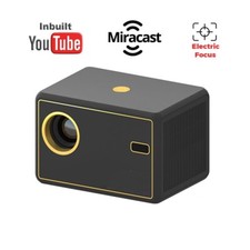 PROIETTORE LED 4K PORTATILE VIDEOPROIETTORE USB HDMI HOME THEATER CINEMA CASA