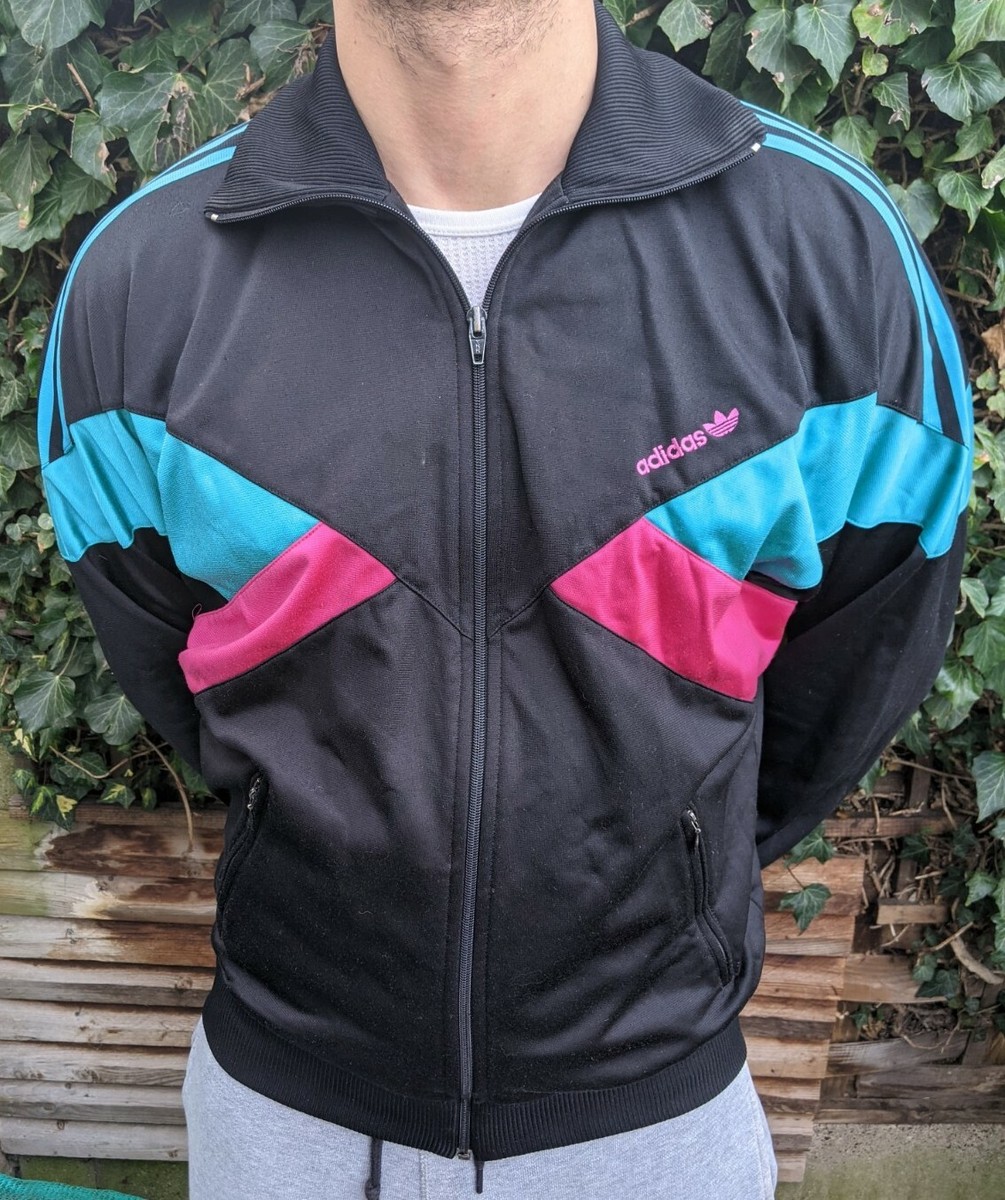 80s Vintage Adidas Originals Full Zip Track Top/Jacket | eBay UK