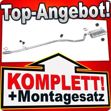 Auspuff für PEUGEOT 206 1.6 HDI Kombi SW 2003-2007 Auspuffanlage