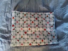 1 Christmas Themed Pillowcase,Standard,Cotton, Handmade,New w/o Tag