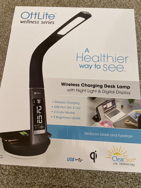 ottlite organiser desk lamp