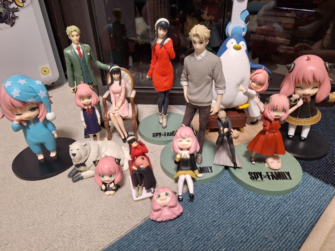 SPY×FAMILY Prize Figure Lot 13 Pieces Opened No Boxes Minor SPY×FAMILY Prize Figure Lot 13 Pieces Opened No Boxes Minor