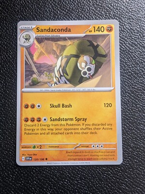 sandaconda pokemon card value stage 1 Buy Sandaconda | Scarlet & Violet main image 0