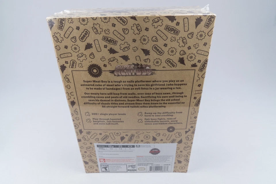 Nintendo Switch *Super Meat Boy Collector's Edition* New / Neu Limited Run #028 - Bild 3 von 4