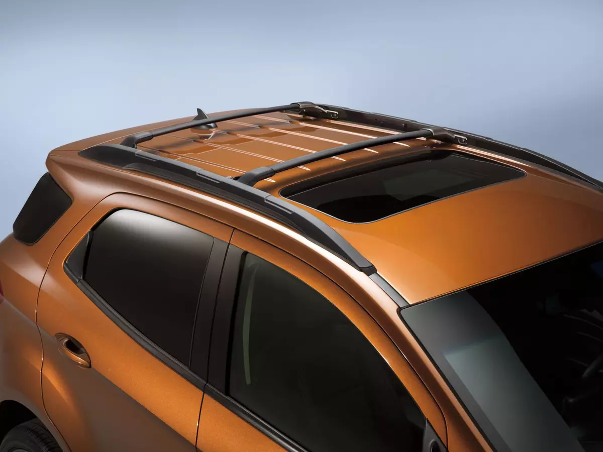 Ford ecosport roof rack tray hot sale