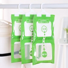 30 pcs of Hanging Wardrobe Dehumidifier Bags Stops Damp Mould Absorb Moisture UK